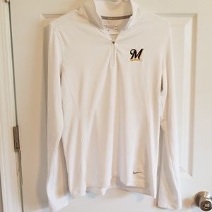 Nike Golf Milwaukee Brewers 1/4 Zip